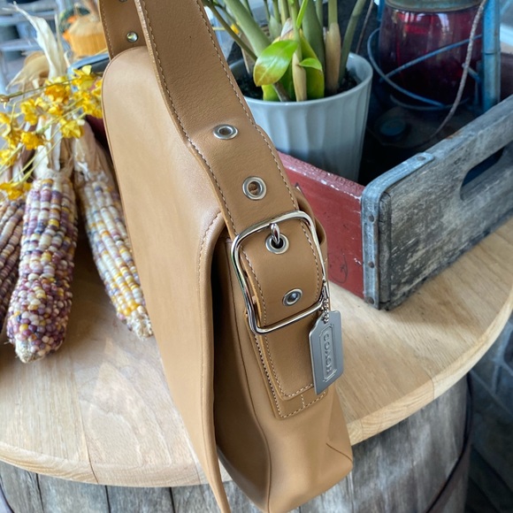 Coach Saddle Studio Flap Convertible Leather Bag - Picture 3 of 11